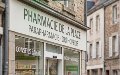 un gecko dans les Pharmacies